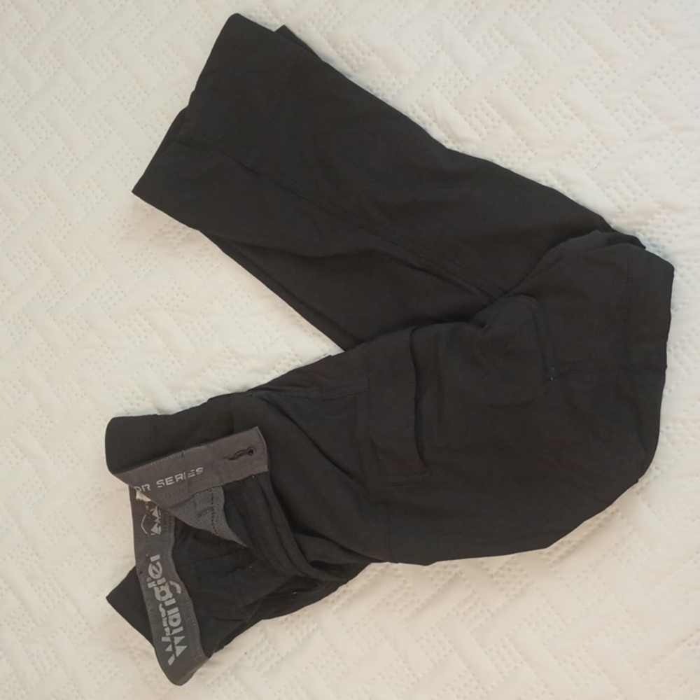 Wrangler Black Zipoff Hiking Bootcut Pants